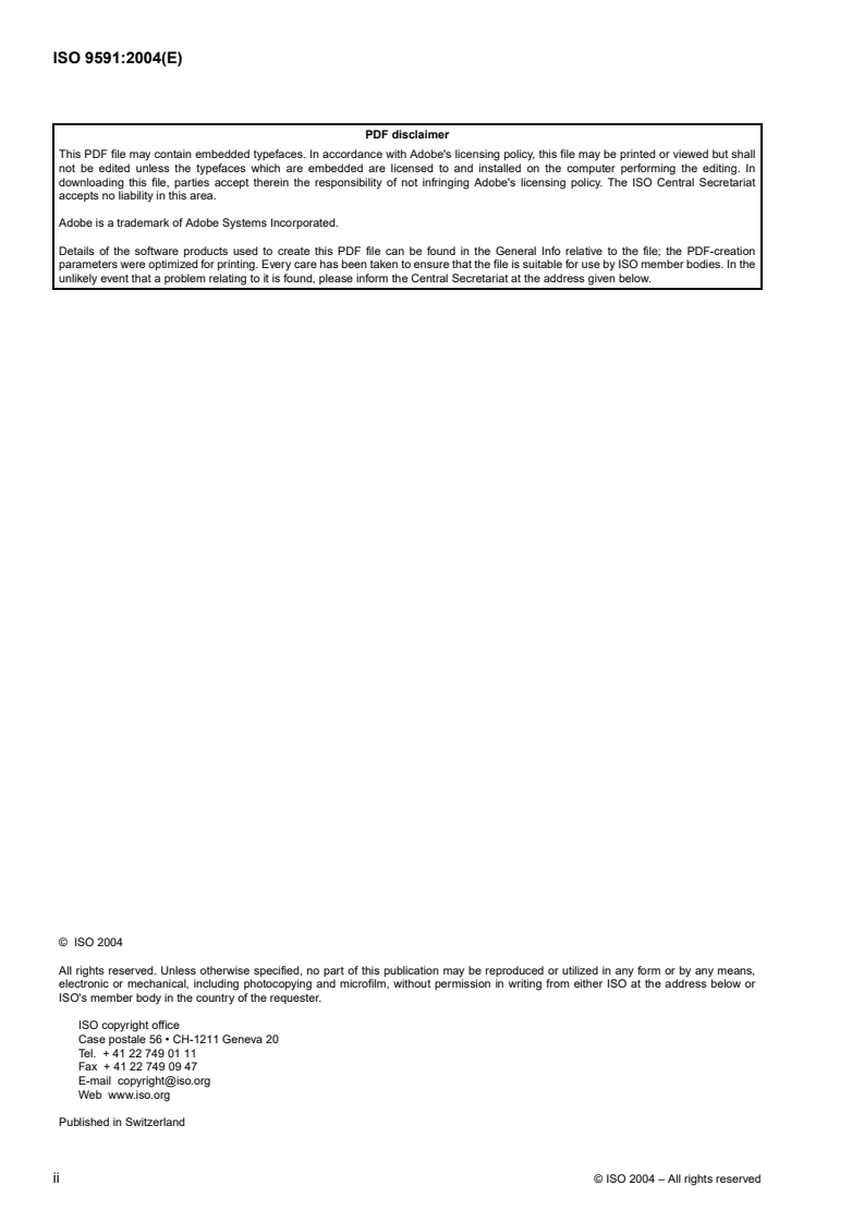 ISO 9591:2004 ISO 9591:2004 - Corrosion of aluminium alloys — Determination of resistance to stress corrosion cracking
Released:9/13/2004 - Page 2 preview