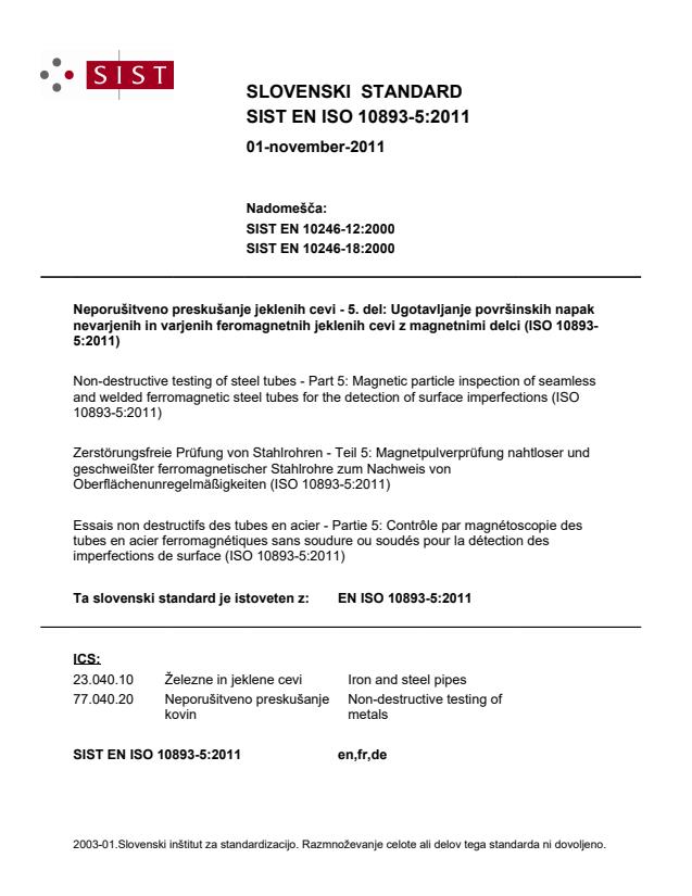 EN ISO 10893-5:2011