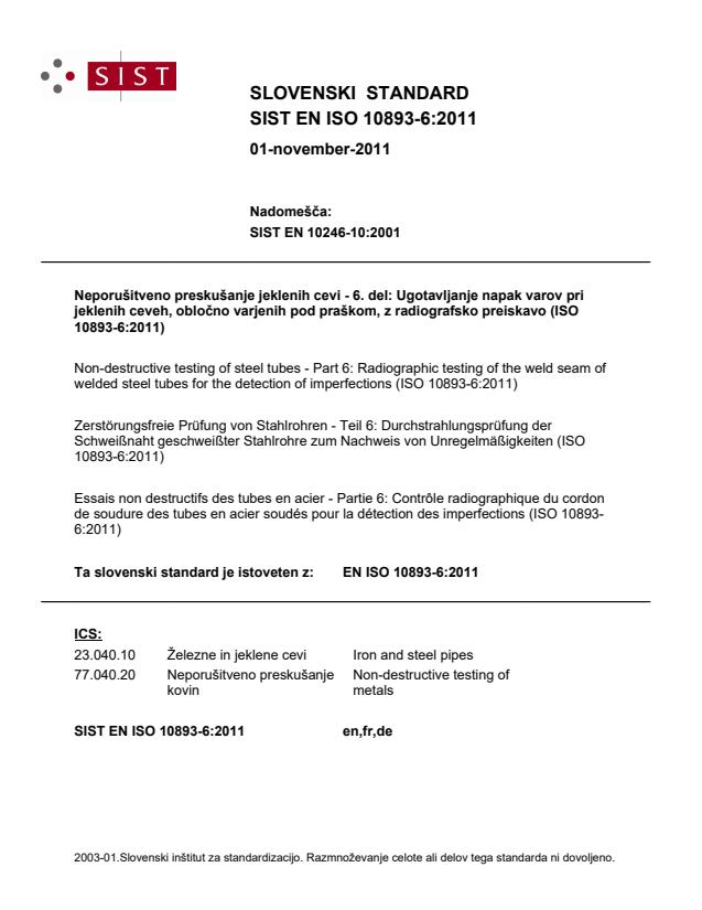 EN ISO 10893-6:2011