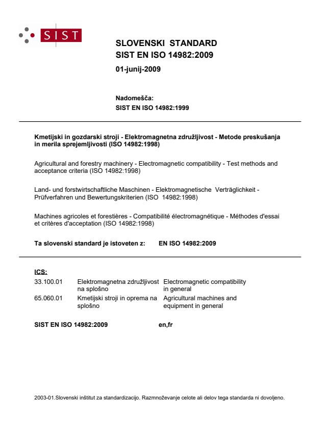 EN ISO 14982:2009