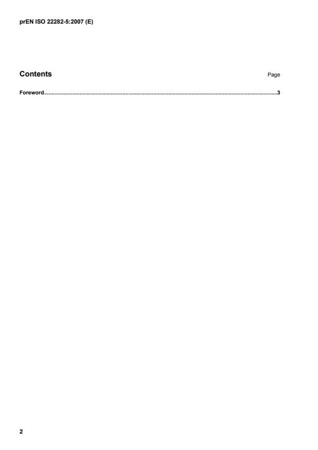 prEN ISO 22282-5 prEN ISO 22282-5:2008 - Page 4 preview