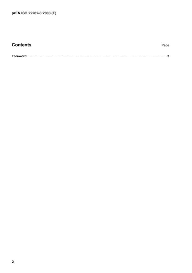 prEN ISO 22282-6 prEN ISO 22282-6:2008 - Page 4 preview