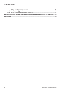 ISO 17034:2016 - Exigences générales pour la compétence des producteurs de matériaux de référence
Released:31. 10. 2016 - Page 4 preview
