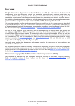 ISO/IEC TS 17035:2024 - Conformity assessment — Guidelines for validation and verification programmes
Released:3. 09. 2024 - Page 4 preview