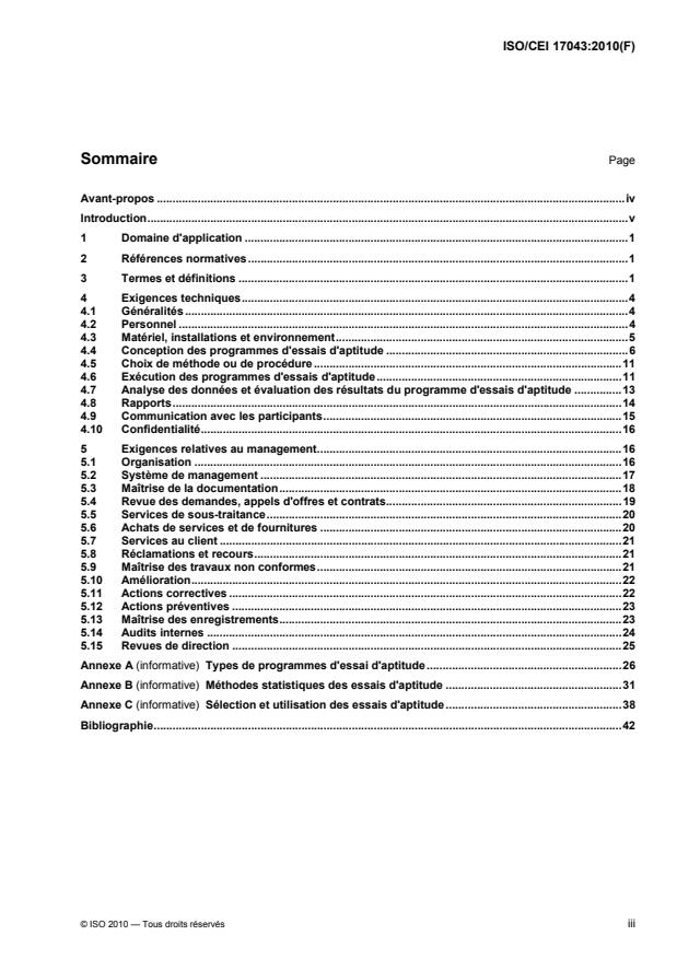 ISO/IEC 17043:2010 - Évaluation de la conformité -- Exigences générales concernant les essais d'aptitude
