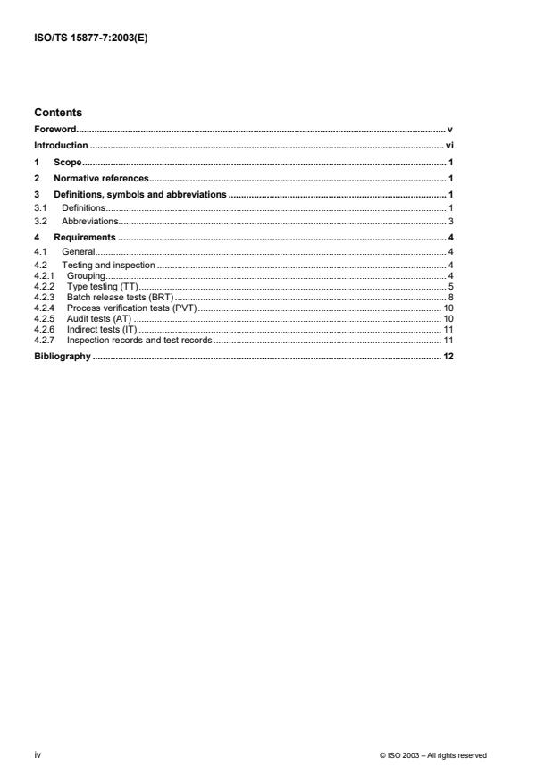 ISO/TS 15877-7:2003 ISO/TS 15877-7:2003 - Plastics piping systems for hot and cold water installations -- Chlorinated poly(vinyl chloride) (PVC-C) - Page 4 preview
