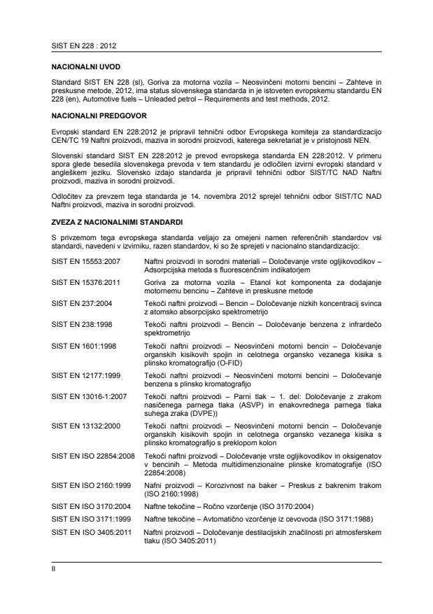 EN 228:2012 EN 228:2012 - Page 2 preview