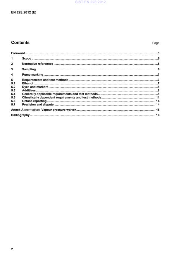 EN 228:2012 EN 228:2012 - Page 4 preview