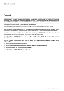 ISO 13473-3:2002 ISO 13473-3:2002 - Characterization of pavement texture by use of surface profiles — Part 3: Specification and classification of profilometers
Released:11/8/2002 - Page 4 preview