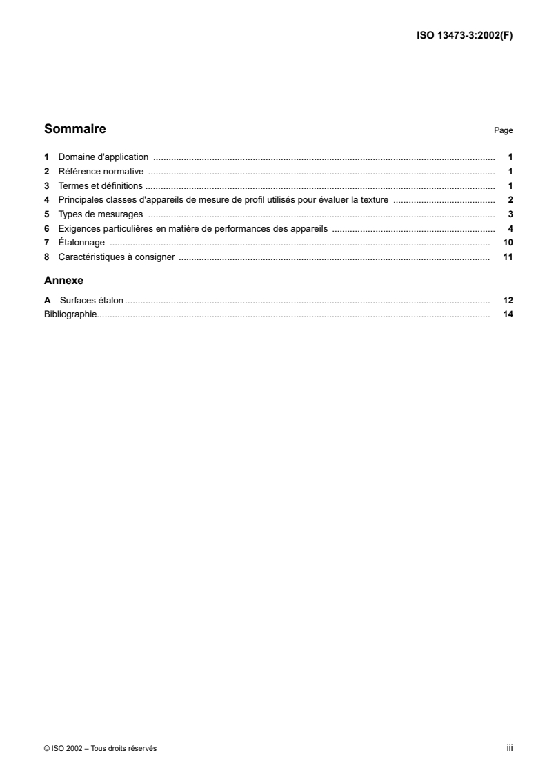 ISO 13473-3:2002 - Caractérisation de la texture d'un revêtement de chaussée à partir de relevés de profils de la surface — Partie 3: Spécification et classification des appareils de mesure de profil
Released:11/8/2002