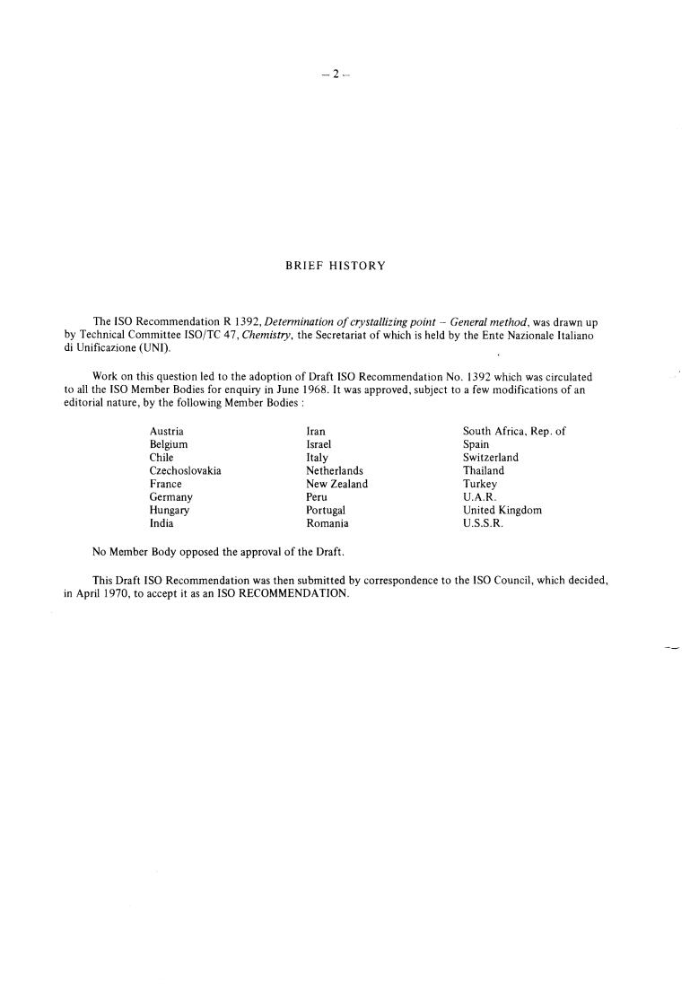 ISO/R 1392:1970 - Title missing - Legacy paper document