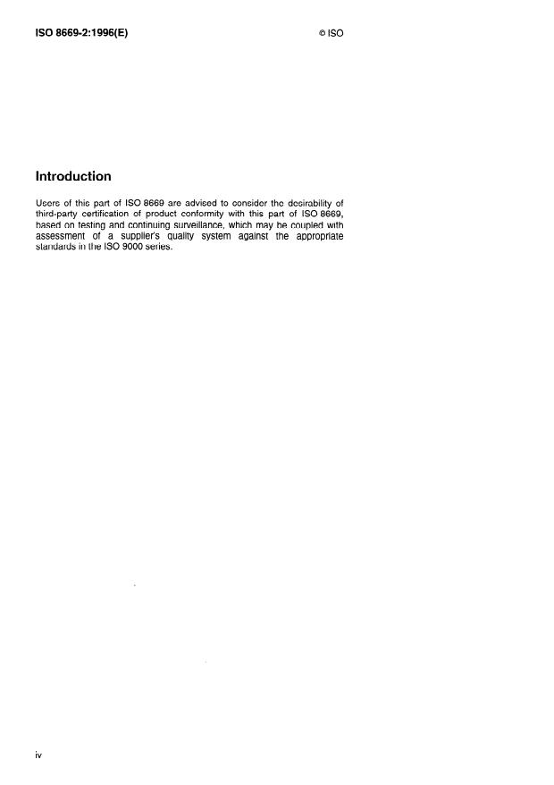 ISO 8669-2:1996 ISO 8669-2:1996 - Urine collection bags - Page 4 preview