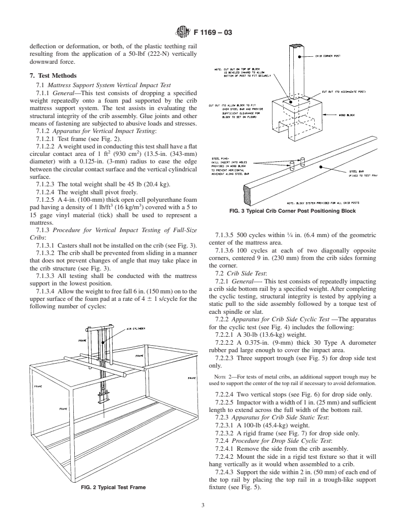 ASTM F1169-03 - Standard Specification for Full Size Baby Crib