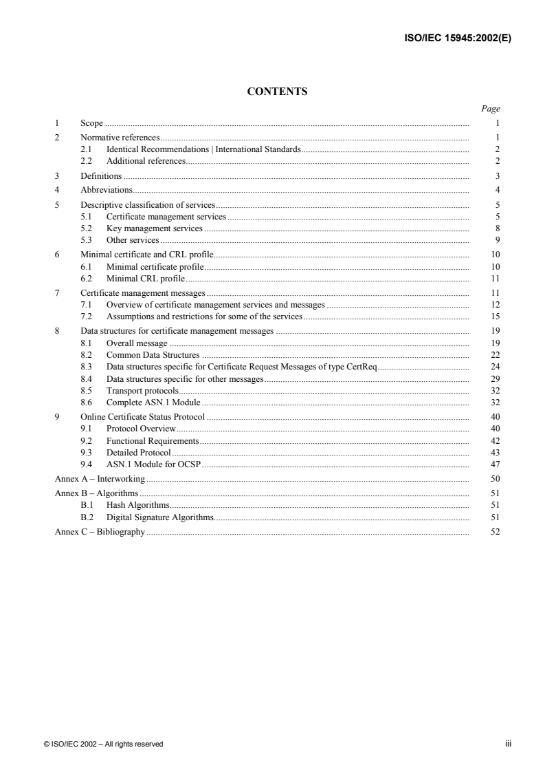 ISO/IEC 15945:2002 - Information technology — Security techniques — Specification of TTP services to support the application of digital signatures
Released:2/14/2002