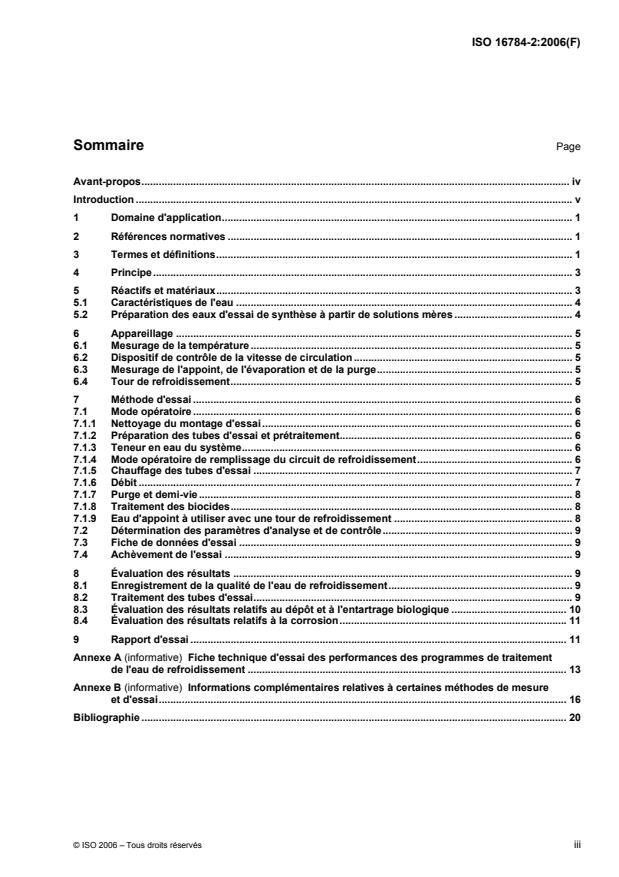 ISO 16784-2:2006 - Corrosion des métaux et alliages -- Corrosion et entartrage des circuits de refroidissement a eau industriels