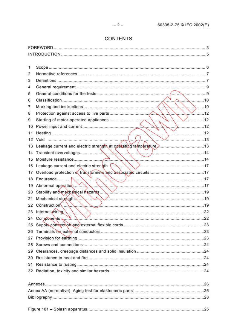 IEC 60335-2-75:2002 IEC 60335-2-75:2002 - Household and similar electrical appliances - Safety - Part 2-75: Particular requirements for commercial dispensing appliances and vending machines
Released:11/21/2002
Isbn:283186707X - Page 4 preview