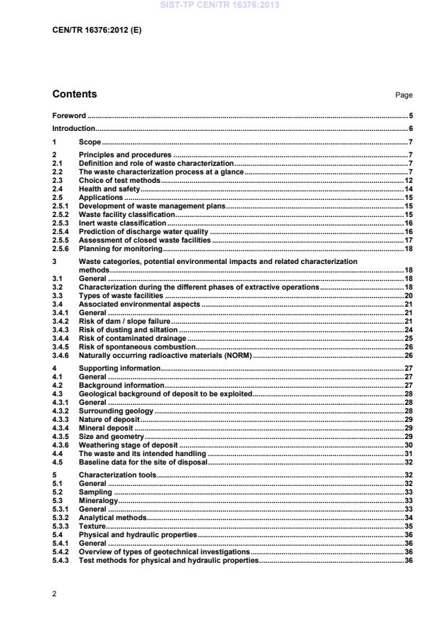 CEN/TR 16376:2012 TP CEN/TR 16376:2013 - Page 4 preview