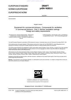 prEN 16282-3:2011 - Page 3 preview