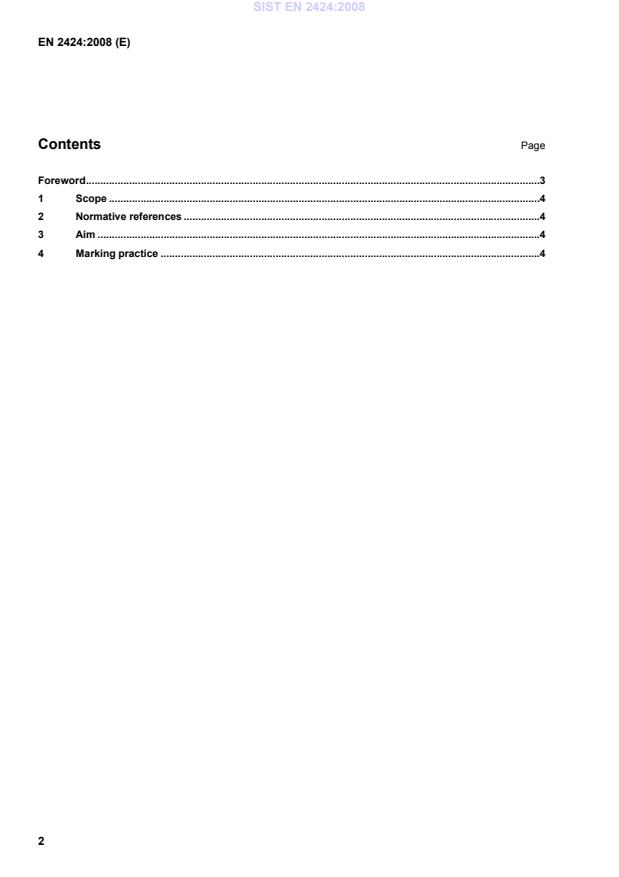 EN 2424:2008 EN 2424:2008 - Page 4 preview
