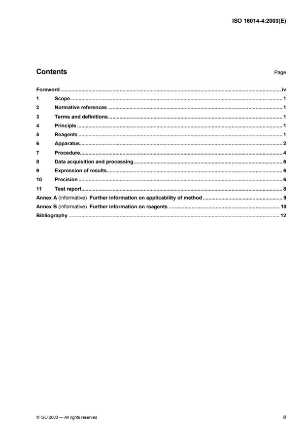 ISO 16014-4:2003 - Plastics -- Determination of average molecular mass and molecular mass distribution of polymers using size-exclusion chromatography