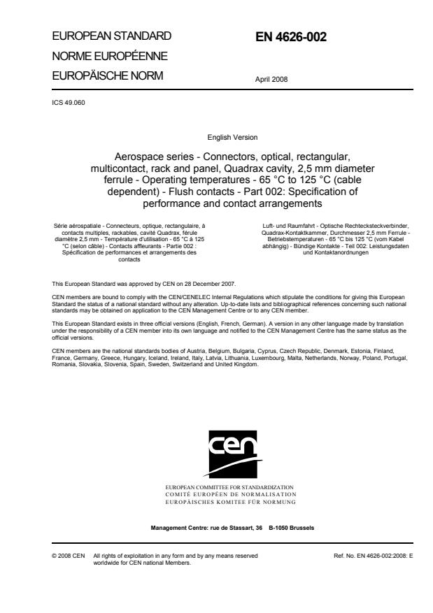 EN 4626-002:2008 EN 4626-002:2008 - Page 3 preview