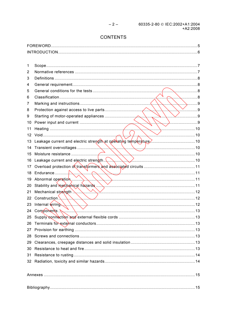 IEC 60335-2-80:2002 IEC 60335-2-80:2002+AMD1:2004+AMD2:2008 CSV - Household and similar electrical appliances - Safety - Part 2-80: Particular requirements for fans
Released:9/9/2008
Isbn:2831899516 - Page 4 preview