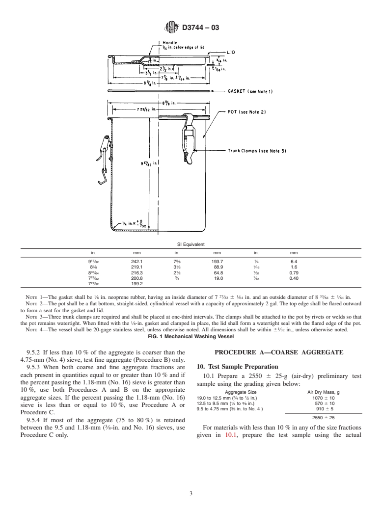 ASTM D3744-03 - Standard Test Method for Aggregate Durability Index