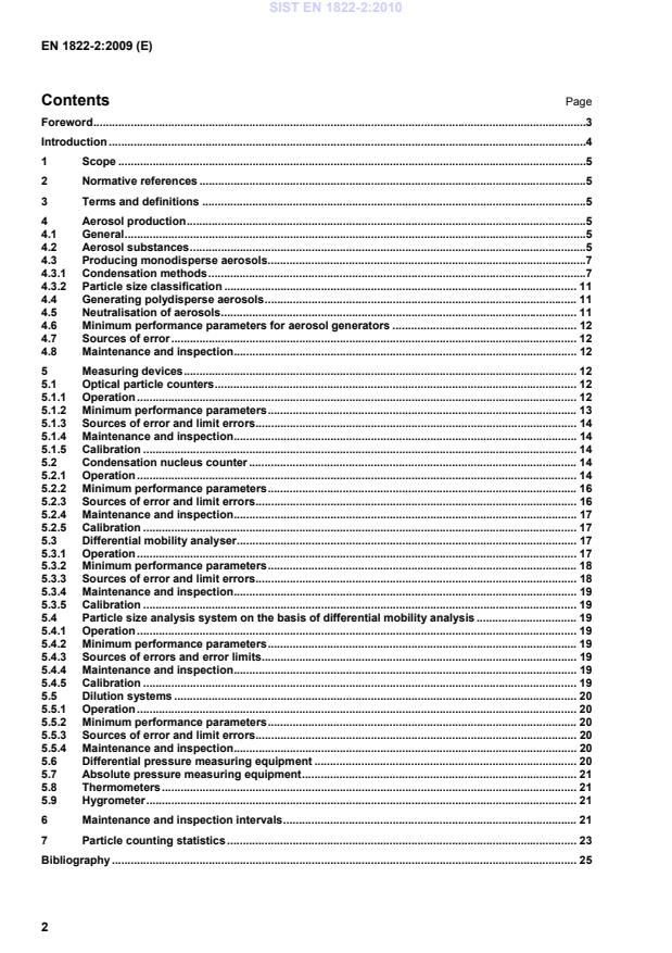 EN 1822-2:2009 EN 1822-2:2010 - Page 4 preview