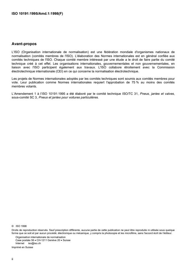 ISO 10191:1995/Amd 1:1998 ISO 10191:1995/Amd 1:1998 - Page 2 preview