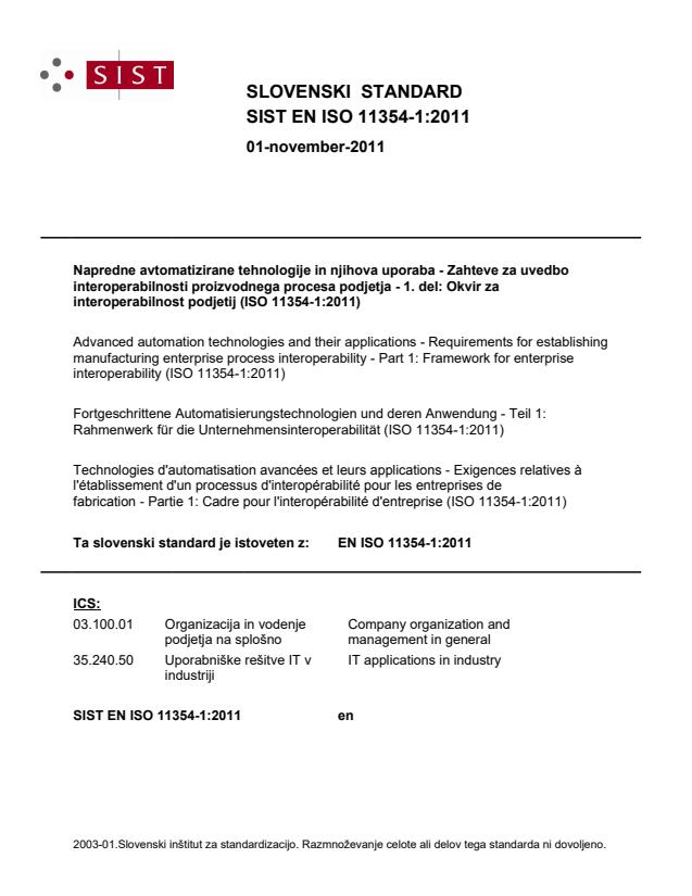 EN ISO 11354-1:2011