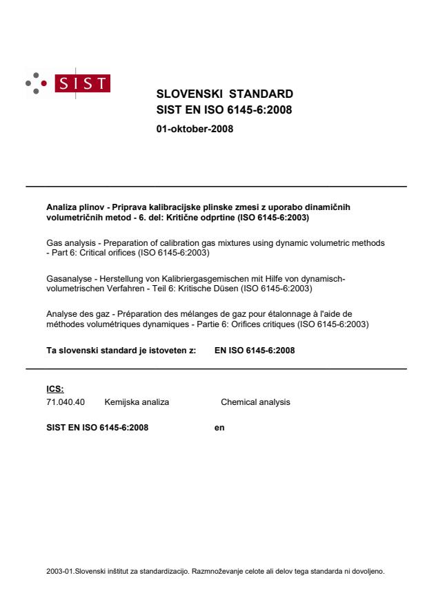 EN ISO 6145-6:2008
