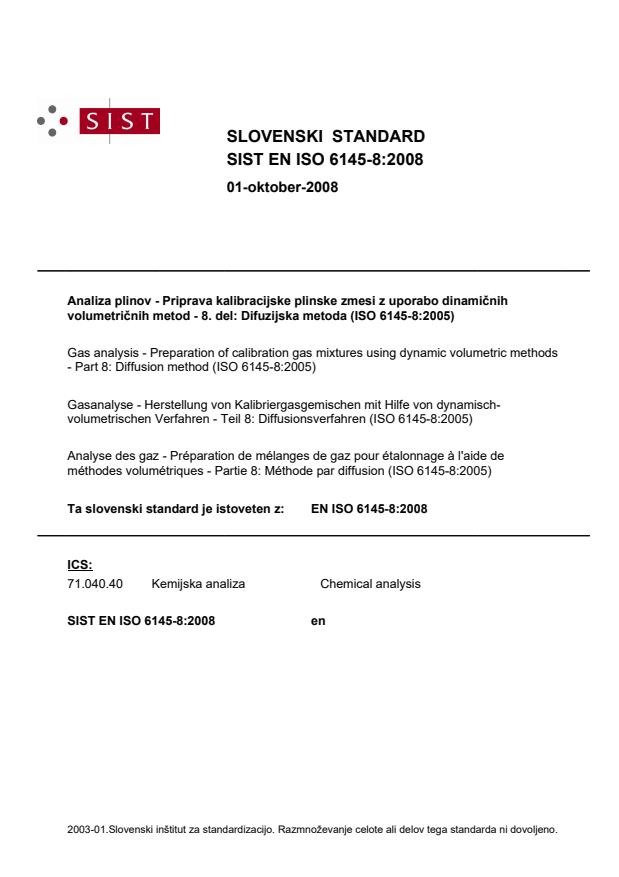EN ISO 6145-8:2008