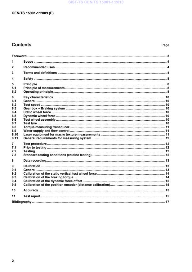 CEN/TS 15901-1:2009 TS CEN/TS 15901-1:2010 - Page 4 preview