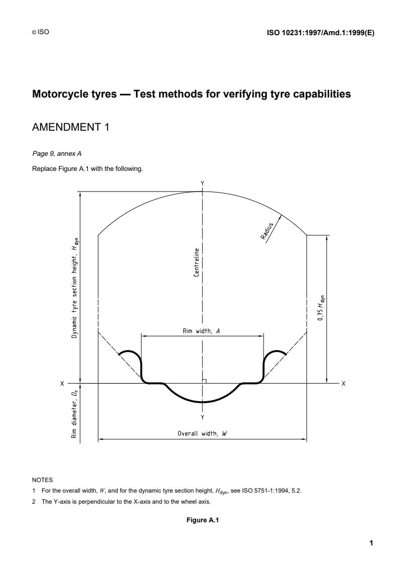 ISO 10231:1997/Amd 1:1999 - Motorcycle tyres — Test methods for verifying tyre capabilities — Amendment 1
Released:11/4/1999