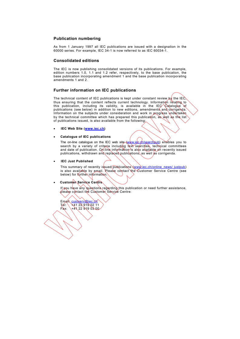 IEC 60335-2-97:2002 IEC 60335-2-97:2002+AMD1:2004 CSV - Household and similar electrical appliances - Safety - Part 2-97: Particular requirements for drives for rolling shutters, awnings, blinds and similar equipment
Released:1/11/2005
Isbn:2831877660 - Page 2 preview