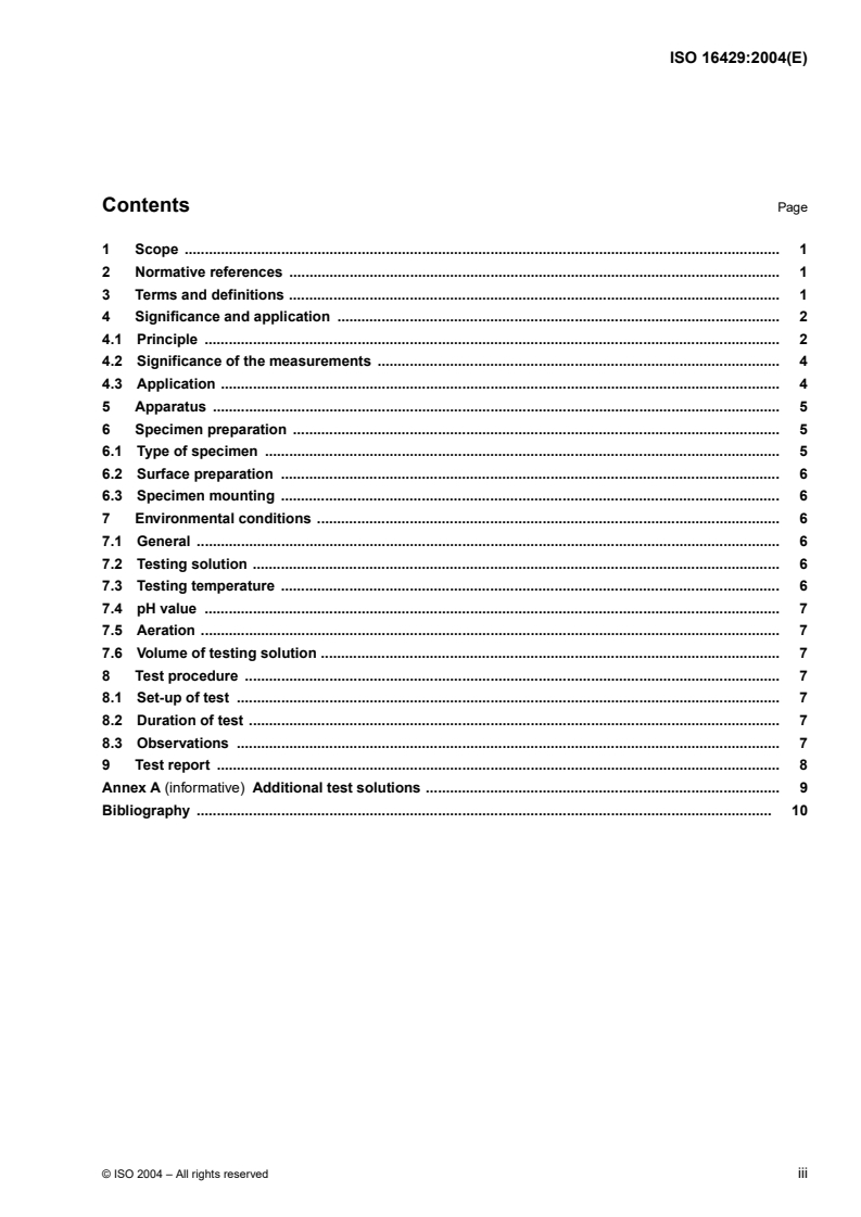 ISO 16429:2004 - Implants for surgery — Measurements of open-circuit potential to assess corrosion behaviour of metallic implantable materials and medical devices over extended time periods
Released:13. 07. 2004