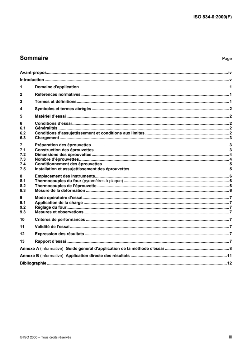ISO 834-6:2000 - Essais de résistance au feu — Éléments de construction — Partie 6: Exigences spécifiques relatives aux poutres
Released:11/30/2000