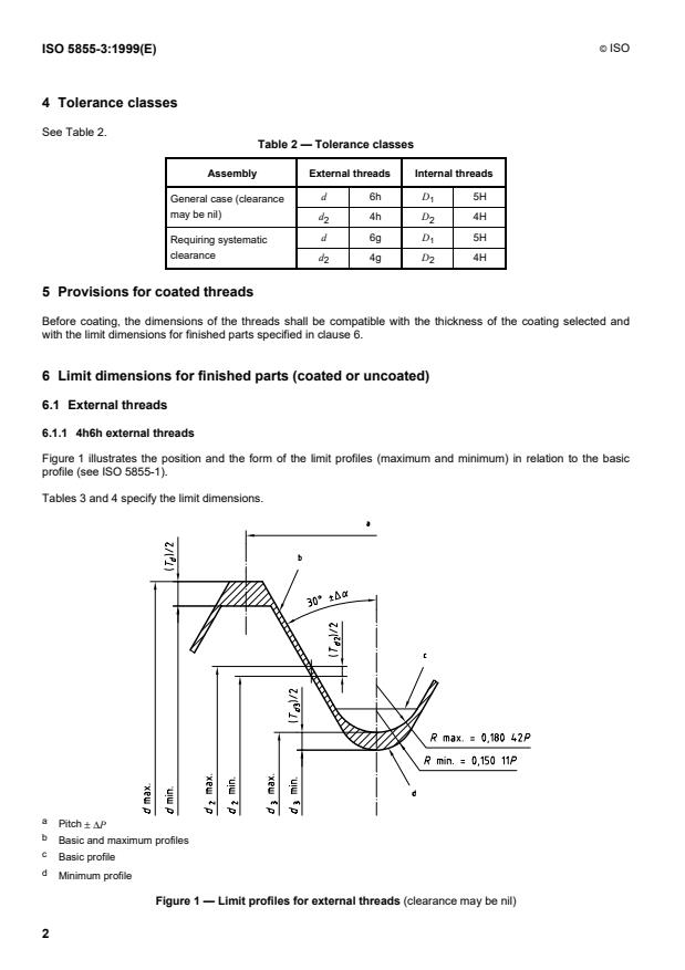 ISO 5855-3:1999 ISO 5855-3:1999 - Aerospace -- MJ threads - Page 4 preview