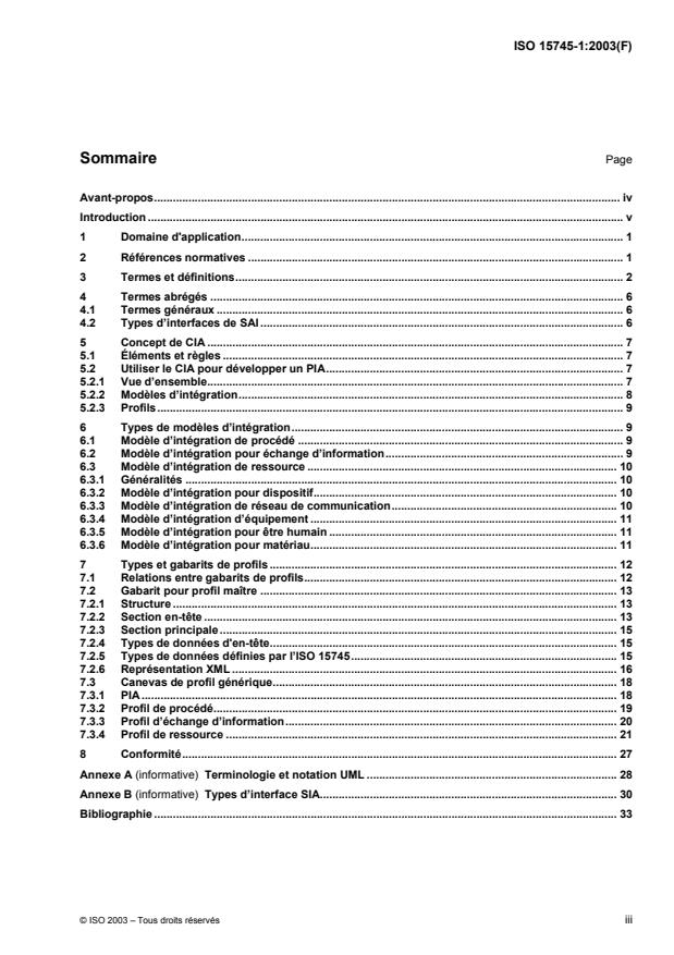 ISO 15745-1:2003 - Systemes d'automatisation industrielle et intégration -- Cadres d'intégration d'application pour les systemes ouverts