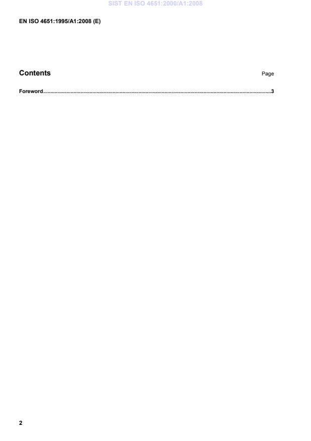 SIST EN ISO 4651:2000/A1:2008 SIST EN ISO 4651:2000/A1:2008 - Page 4 preview