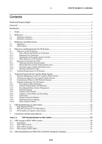 ETSI TR 102 802 V1.1.1 (2010-02) - Reconfigurable Radio Systems (RRS); Cognitive Radio System Concept