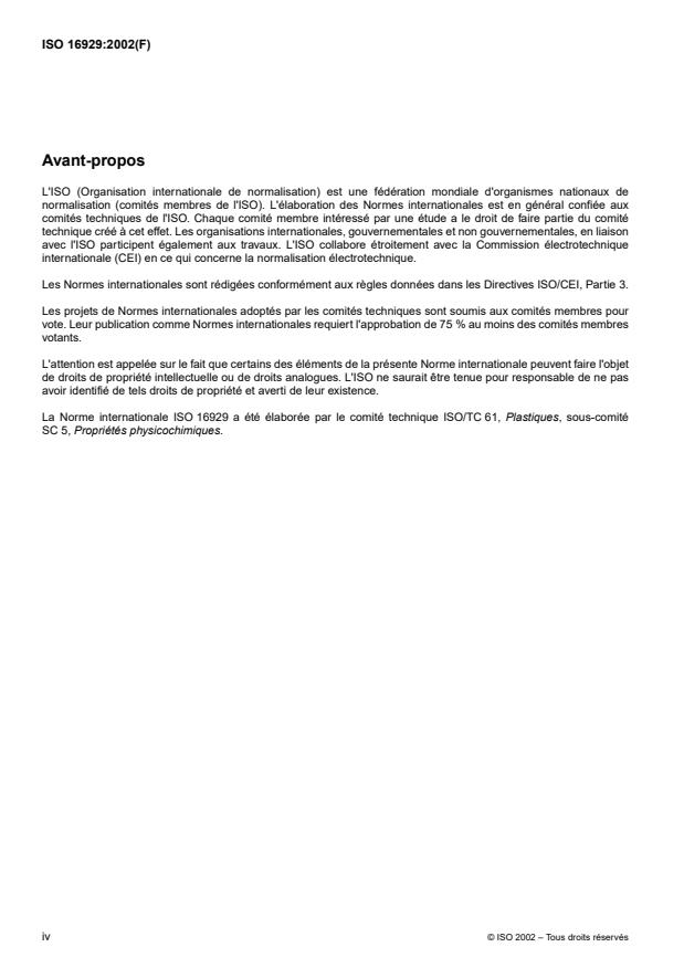 ISO 16929:2002 ISO 16929:2002 - Plastiques -- Détermination du degré de désintégration des matériaux plastiques dans des conditions de compostage définies lors d'un essai a échelle pilote - Page 4 preview