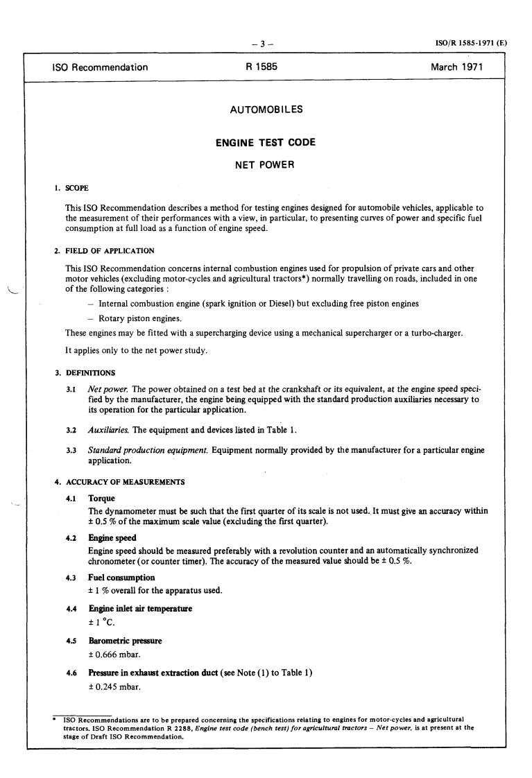 ISO/R 1585:1971 - Title missing - Legacy paper document