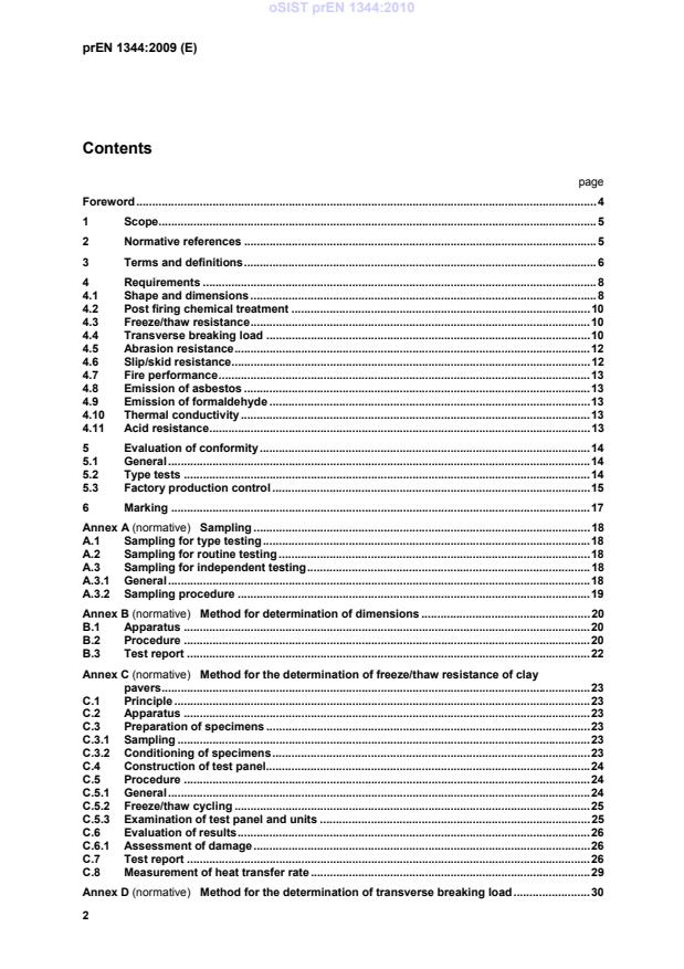 prEN 1344 prEN 1344:2010 - Page 4 preview