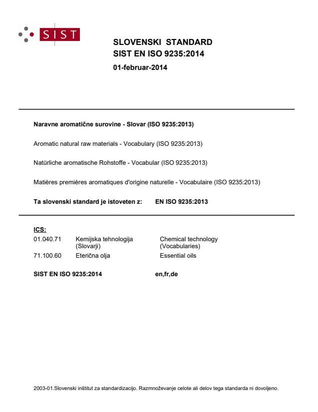 EN ISO 9235:2014