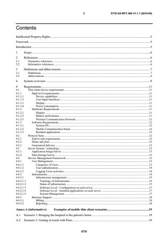 ETSI GS 008 V1.1.1 (2010-05) - Mobile Thin Client (MTC); Use Cases and Requirements