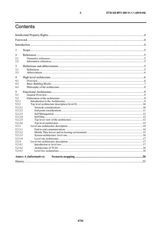 ETSI GS 009 V1.1.1 (2010-05) - Mobile Thin Client (MTC); Architecture