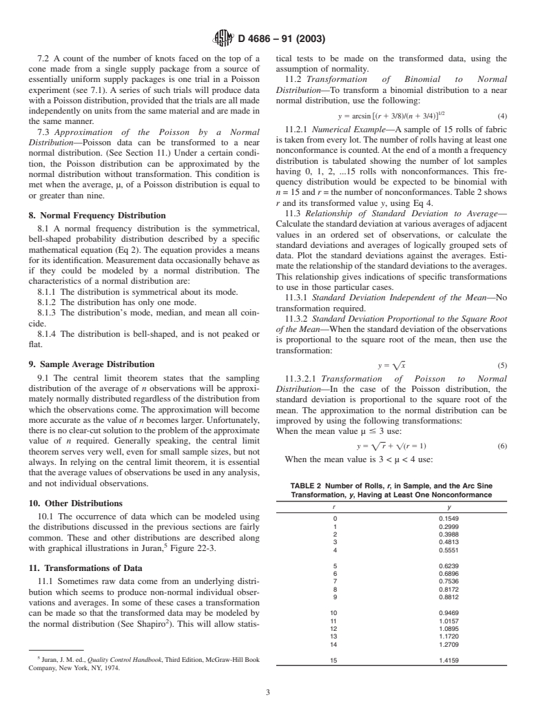 ASTM D4686-91(2003) - Standard Guide for Identification and Transformation of Frequency Distributions (Withdrawn 2009)