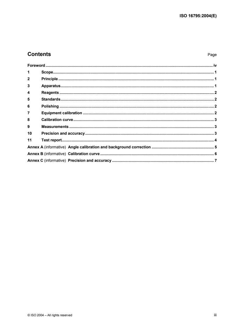 ISO 16795:2004 - Nuclear energy — Determination of Gd2O3 content of gadolinium fuel pellets by X-ray fluorescence spectrometry
Released:7/27/2004