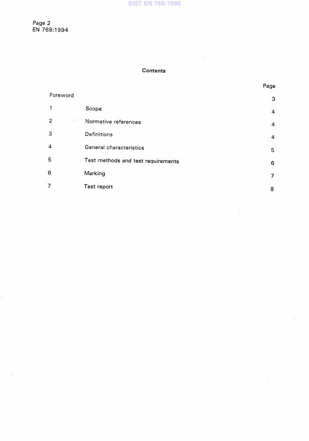 EN 768:1994 EN 768:1998 - Page 4 preview